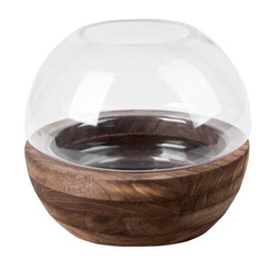 Szkło Dekoracyjne GRACE WAZ 23X25 B+BRĄZ