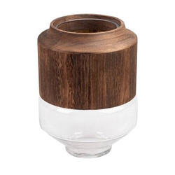 Szkło Dekoracyjne GRACE WAZ 18X26 B+BRĄZ