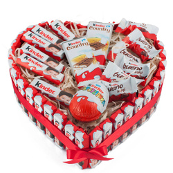 Duże Serce z kinderków