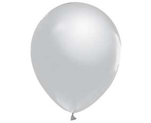 Balony metaliki srebrne 12\'\'