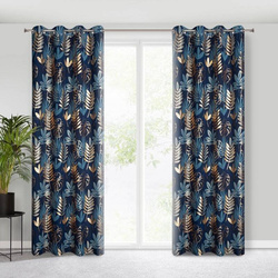 Zasłona gotowa RINA/ GRAN+ZŁ 140X250 PRZELOTKA