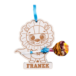 Figurka z miejscem na lizaka personalizowana dla dziecka